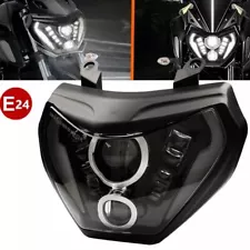 For Yamaha MT09 FZ09 2014-2016 MT07 2019 LED Projector Headlight With DRL (For: 2019 Yamaha)