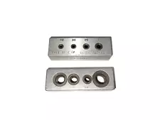 NEW Pair of Aluminum Precision Drill Block(s)