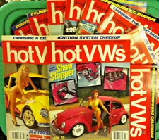 11x ð¥DUNE BUGGIES and HOT VWsð¥ 1990 Car Magazines Volkswagen Beetle Bug Lover