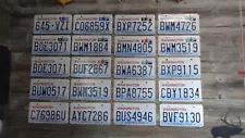 20 Washington Evergreen State embossed license plates Washington for display!!!!