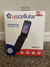 US Cellular TCL FLIP GO Prepaid Flip Phone 2.8” 1GB RAM 2MP 8GB ROM - NEW SEALED