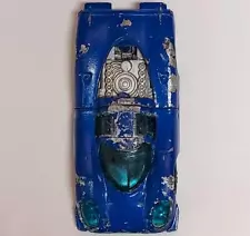 1973 Hot Wheels Redline Porsche 917 in Dark Blue Enamel for Parts or Restore