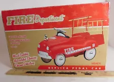 Xonex Fire Department Pedal Car Fire Engine Truck 10,000 Limited Edition NOS