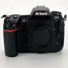 Nikon D300 12.3MP Digital SLR DSLR Camera 17828 Shutter Count