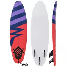 vidaXL Surfboard 66.9" Stripe