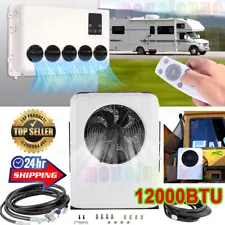 12V 12000 BTU Truck Cab Air Conditioner Split AC Fits Semi Trucks Bus RV Caravan