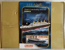 RiceBlock Large Titanic Model Building Kit 1333 Pieces