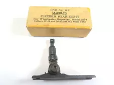 Marbles Flexible Rear Sight # W2 FOR WINCHESTER MODEL 1894 1892 PISTOL CALS NEW