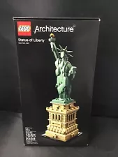 Genuine LEGO Architecture Statue of liberty Building Set (21042) 1685 Pieces NEW