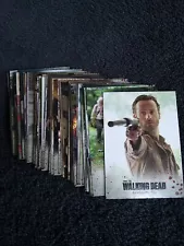 The Walking Dead Season 3 Base Set 1-72 With Checklist.