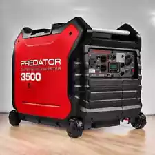 PREDATOR 3500 Watt Generator Super Quiet Inverter for Home RVs Camping Gas Power