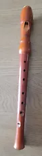 Vintage Hohner Wood 2-Piece Soprano Recorder Made in Germany