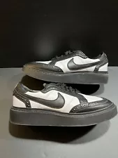 Size 9 - Nike Kwondo 1 x Peaceminusone Panda Black White Dress Shoes Used No Box