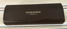 Oliver Peoples New Authentic Sunglass/Eyeglass Case