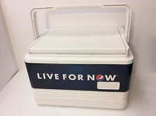 Pepsi Igloo Legend 12 Cooler Ice Chest Red White Blue Made in USA Live For Now