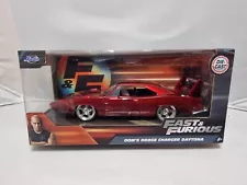 Jada 253203029 1969 dodge charger Fast And The Furious Diecast Replica Car, Dayt