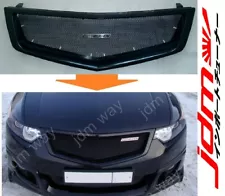 for acura tsx mugen style mesh grill sport honda accord 8 2008-2010 euro r