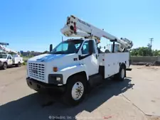 2006 GMC C7500 S/A 41' Bucket Truck Aerial Boom Caterpillar Diesel A/T bidadoo