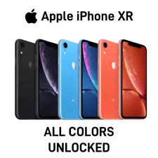 【Discount sale】Apple iPhone XR-128GB-All Colors Unlocked Smartphone-Excellent $d