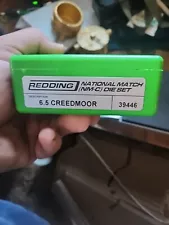 Redding Reloading 6.5 Creedmoor National Match 3-Die Set Brand New