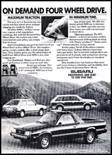 1983 Subaru Brat Vintage Advertisement Print Art Car Ad J899