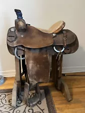 Martin Roper/ Roping Western Saddle 15” FQHB USED