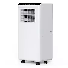 8000 BTU Portable Air Conditioner 3-in-1 Quiet AC Unit with Fan & Dehumidifier