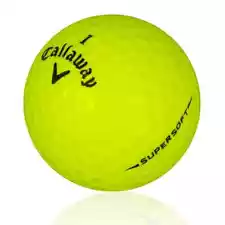 120 Callaway Supersoft Yellow Mint Used Golf Balls AAAAA *SALE!*