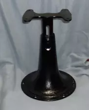 VINTAGE KENNEY BROS. & WOLKINS CAST IRON ADJUSTABLE SCHOOL CHAIR BASE - RESTORED