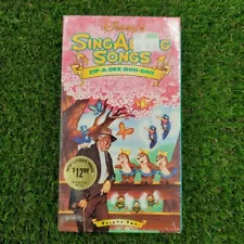 Disneys Sing Along Songs - Song of the South: Zip-A-Dee-Doo-Dah VHS