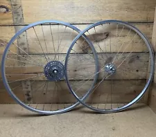 Vintage 26” Araya RM-20 Specialized Hubs Wheel Set 9x100 10x126 mm Suntour 13-32