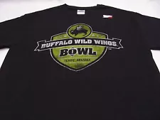 BUFFALO WILD WINGS BOWL - DISTRESSED STYLE - SMALL SIZE T SHIRT!