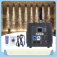 Waterfall Cold Spark Machine Fountain Sparkler Machine DMX Remote for Show Party