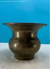 Vintage Brass Spittoon