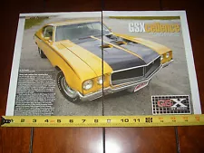 1970 BUICK GSX STAGE 1 - ORIGINAL 2014 ARTICLE