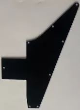 For Fit Gibson 76 Explorer Re-Issue Style Blank Guitar Pickguard 3 Ply Black