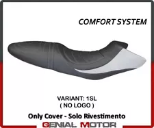 Seat saddle cover Bruno Comfort System Silver(SL)T.I. for BMW R 1200 R 2006>2014