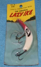 Vintage Lazy Ike Lure New On Card P-4