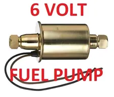 6 volt Fuel Pump Nash, Hudson 1935 1937- 1939 1940 1941-can be assist or primary (For: 1951 Nash-Healey)