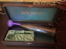 MEDiCAL SCIENCE QUACKERY Quack Science Master Ray No 9 Violet Ray Machine WORKS