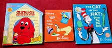 Lift-the Flap Interactive Children's Books - Clifford & Dr. Seuss - Vintage