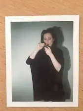 Original One-Of-A-Kind Polaroid Land Camera Photo Of Girl Smoking Weed