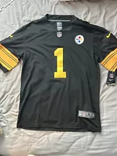 Pittsburgh Steelers on field custom Jersey last name Willams with tags