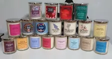 Body and Body works White Barn SINGLE WICK CANDLES 8 oz SALE Free shipping