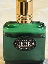 Stetson Sierra For Men Cologne 1.0 Fl Oz Splash Bottle Coty 90%