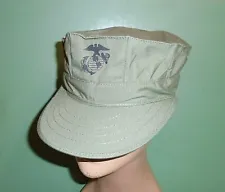 US Marine Corps USMC OD Green 8 Point Ripstop Utility Cover Hat Cap All Sizes