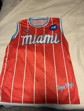 New ListingMiami Marlins City Connect Basketball Jersey Size Large