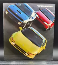 1993 Toyota Performance Celica MR2 Paseo Sales Salesman Showroom Brochure 32pgs