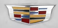 Cadillac Emblem Shield Genuine GM Part 23182045 Grille Insert 10.5"