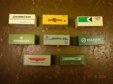 n scale shipping containers